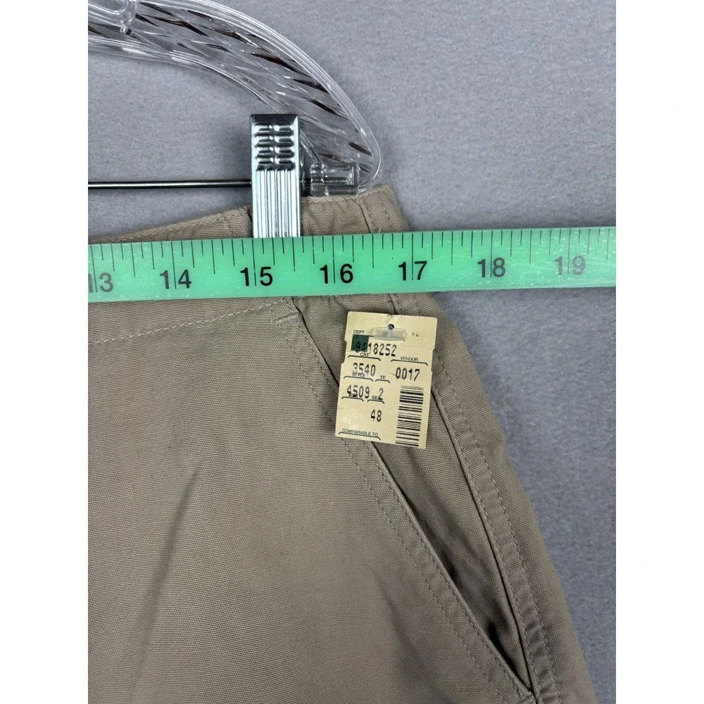 Vtg American Eagle Outfitters AE Work Canvas Shorts Mens 38 Beige Chino 9 Inseam